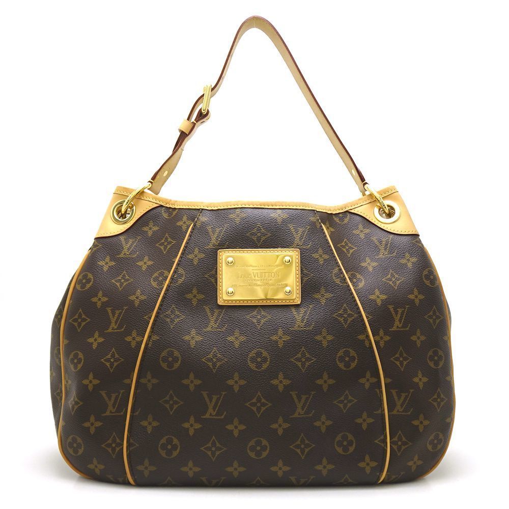 Louis Vuitton Monogram Galliera PM Brown Shoulder Bag Tote